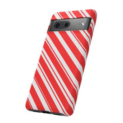 Candy Cane Phone Case - for Apple, Samsung, and Google Phones