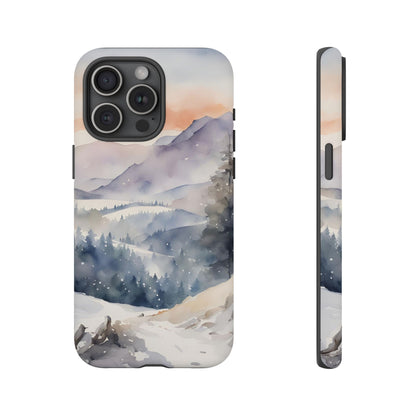 Winter Snowscape Phone Case - for Apple, Samsung, and Google Phones