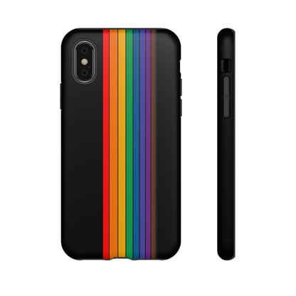 Rainbow Stripe Phone Case - for Apple, Samsung, and Google Phones