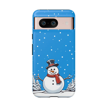 Snowman Phone Case - for Apple, Samsung, and Google Phones