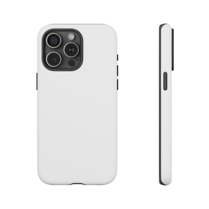 White Phone Case - for Apple, Samsung, and Google Phones