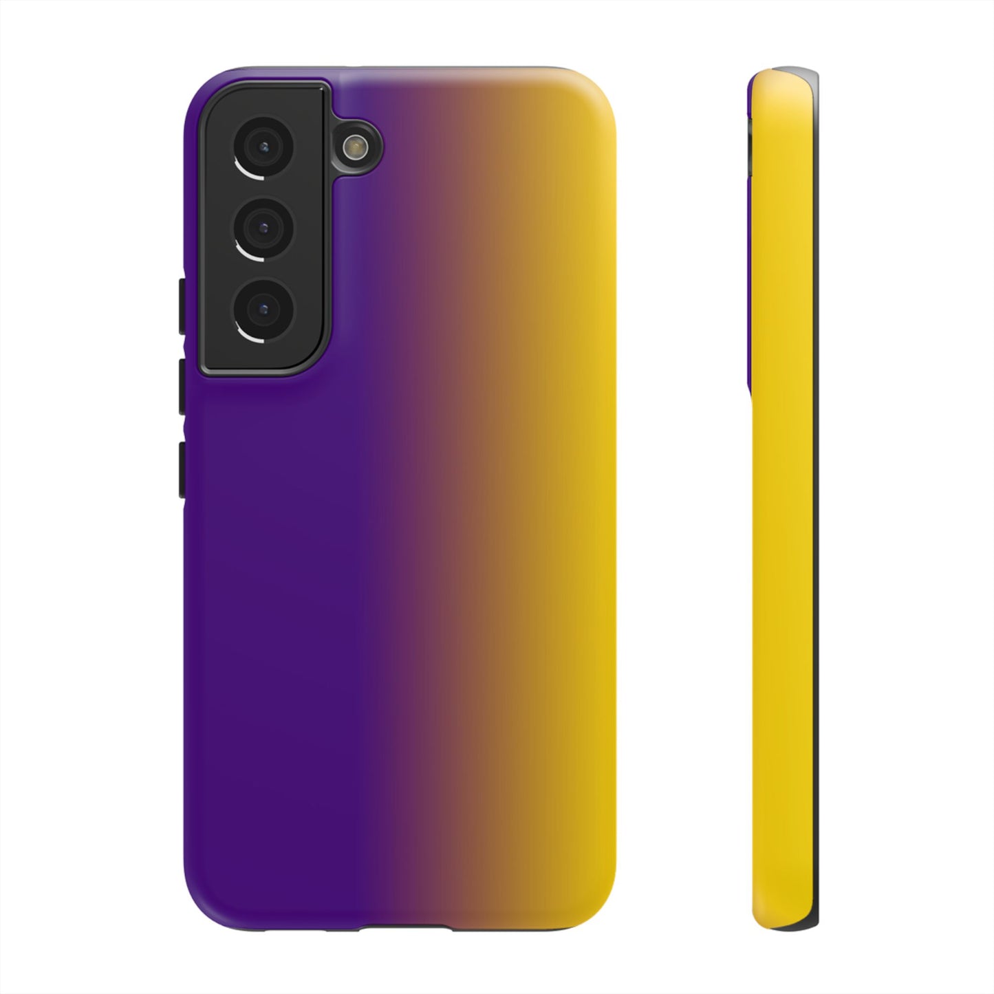 Ombre Purple and Gold Phone Case - for Apple, Samsung, and Google Phones