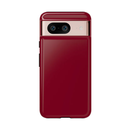 Burgundy Phone Case - for Apple, Samsung, and Google Phones