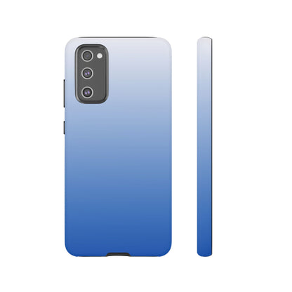 Ombre Blue and White Phone Case - for Apple, Samsung, and Google Phones