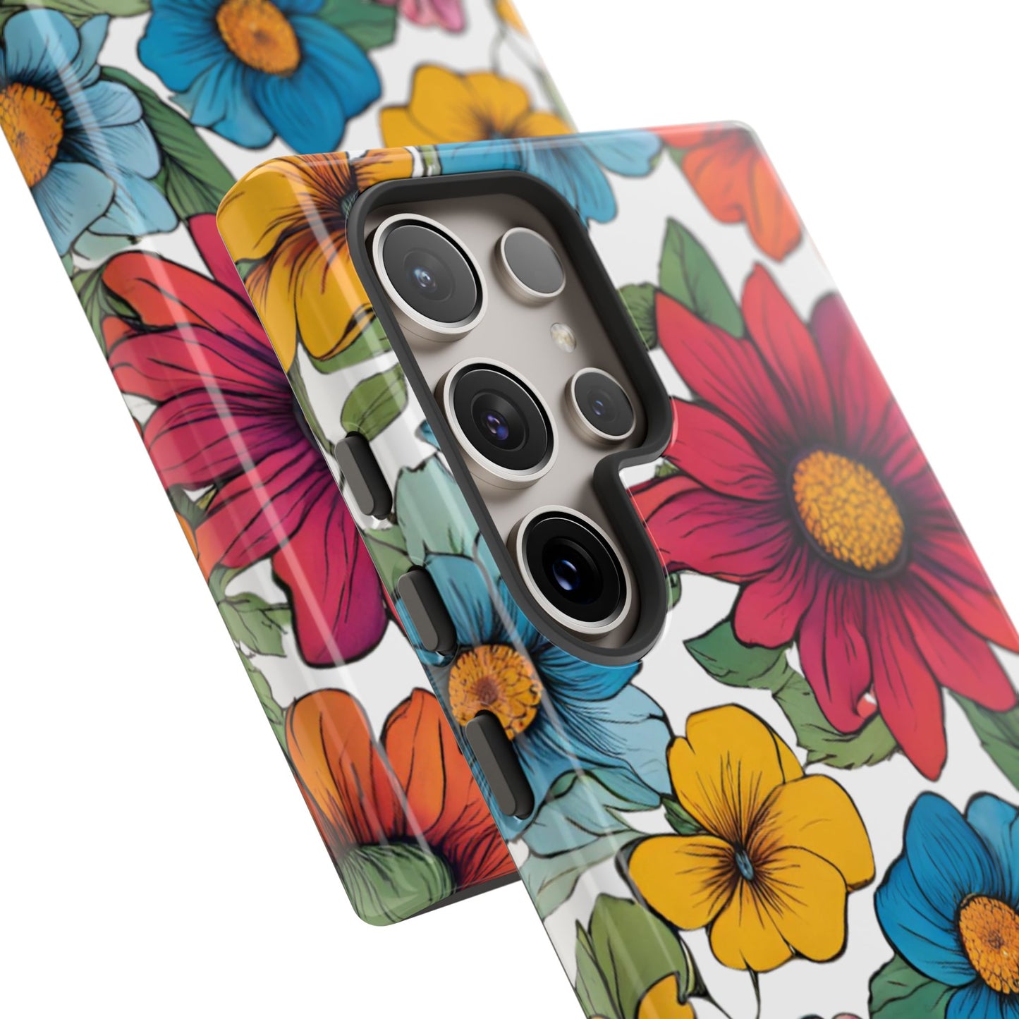 Floral Phone Case - for Apple, Samsung, and Google Phones