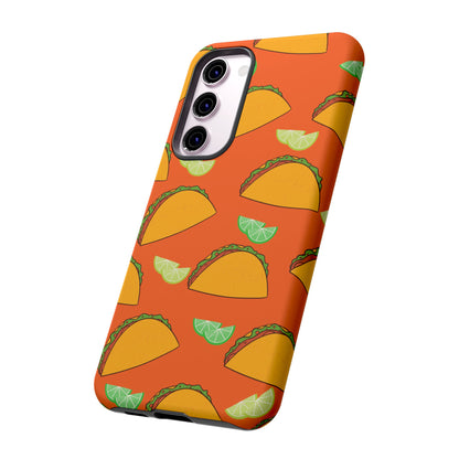 Tacos and Lime Phone Case - for Apple, Samsung, and Google Phones