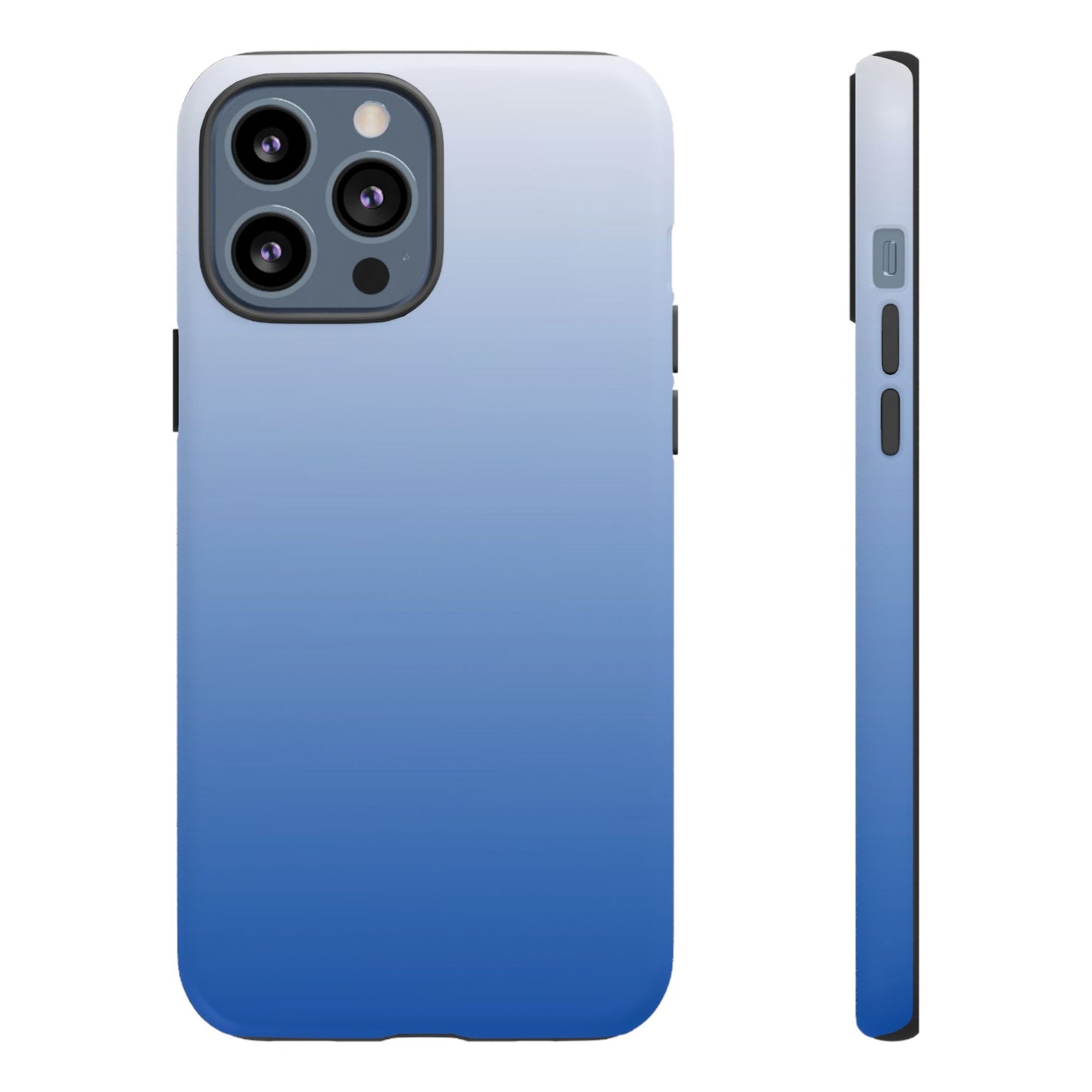 Ombre Blue and White Phone Case - for Apple, Samsung, and Google Phones