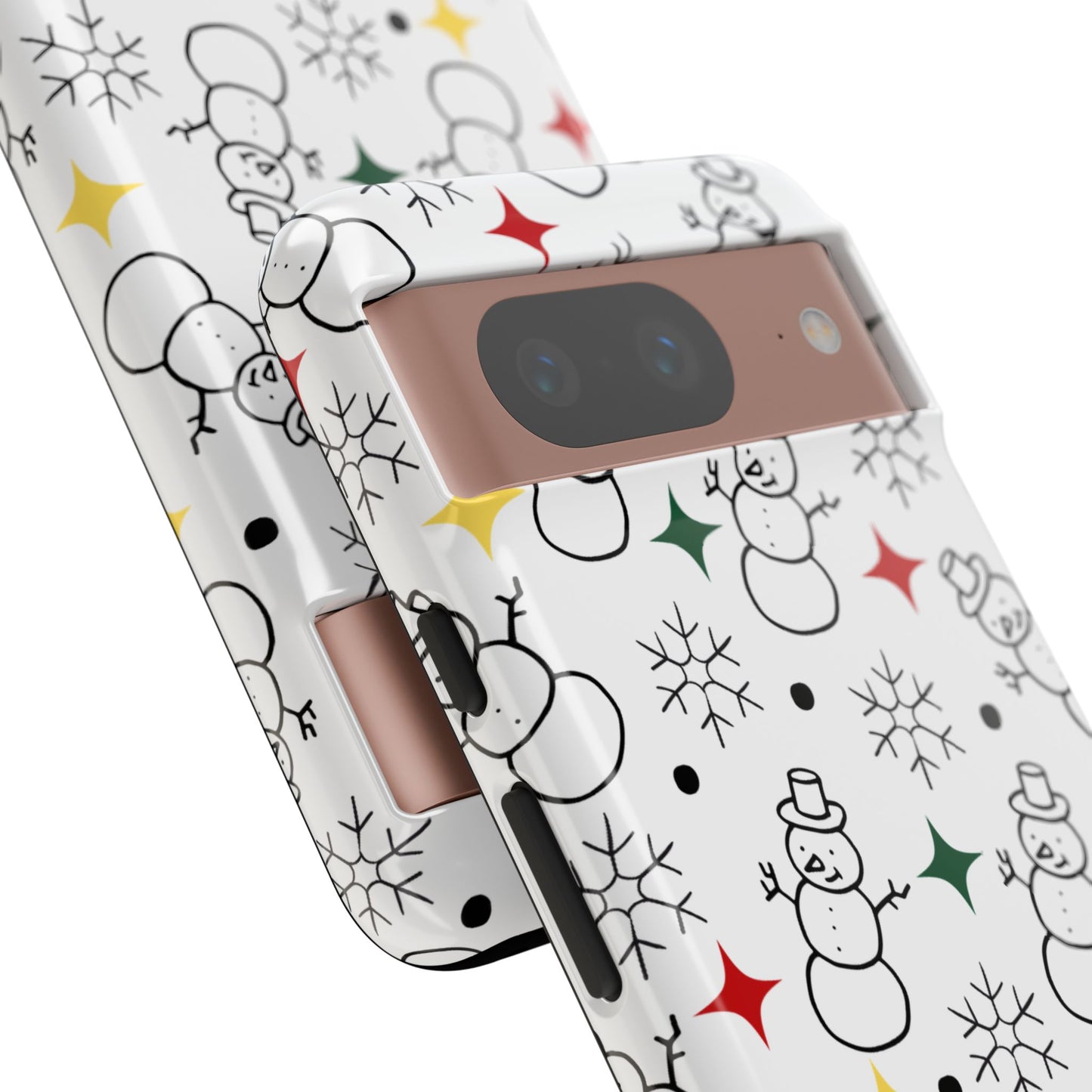 Snowy Sketches Phone Case - for Apple, Samsung, and Google Phones