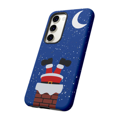 Stuck Santa Phone Case - for Apple, Samsung, and Google Phones