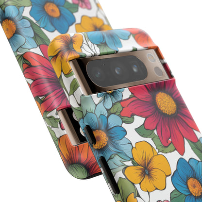 Floral Phone Case - for Apple, Samsung, and Google Phones