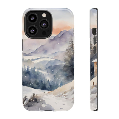 Winter Snowscape Phone Case - for Apple, Samsung, and Google Phones