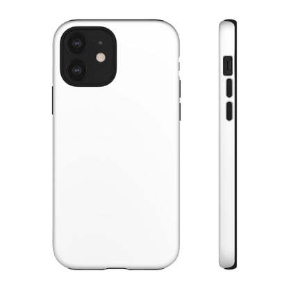 White Phone Case - for Apple, Samsung, and Google Phones