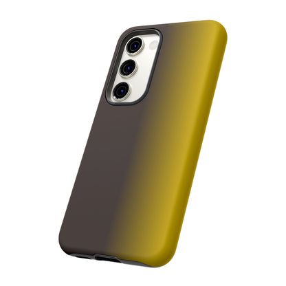 Ombre Brown and Gold Phone Case - for Apple, Samsung, and Google Phones