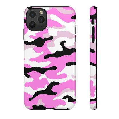 Pink Camo Phone Case  - for Apple, Samsung, and Google Phones