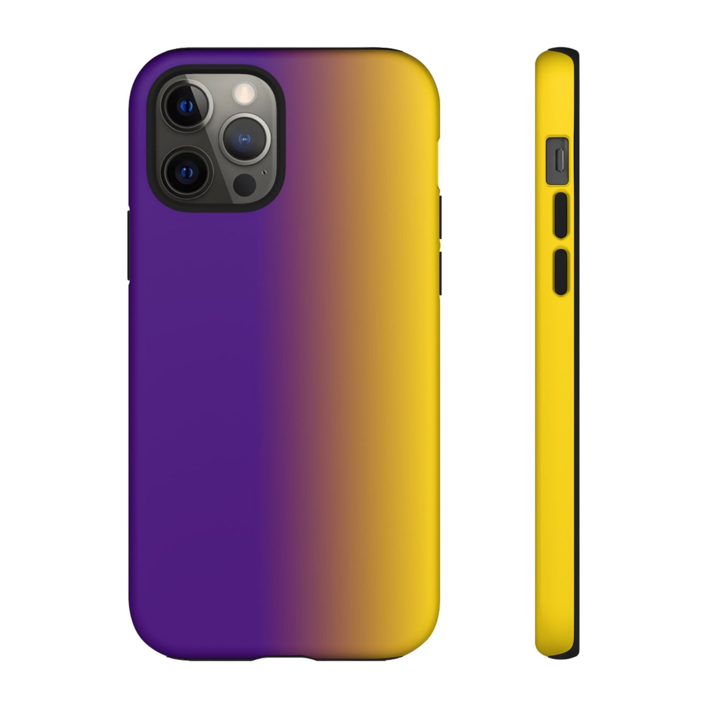 Ombre Purple and Gold Phone Case - for Apple, Samsung, and Google Phones