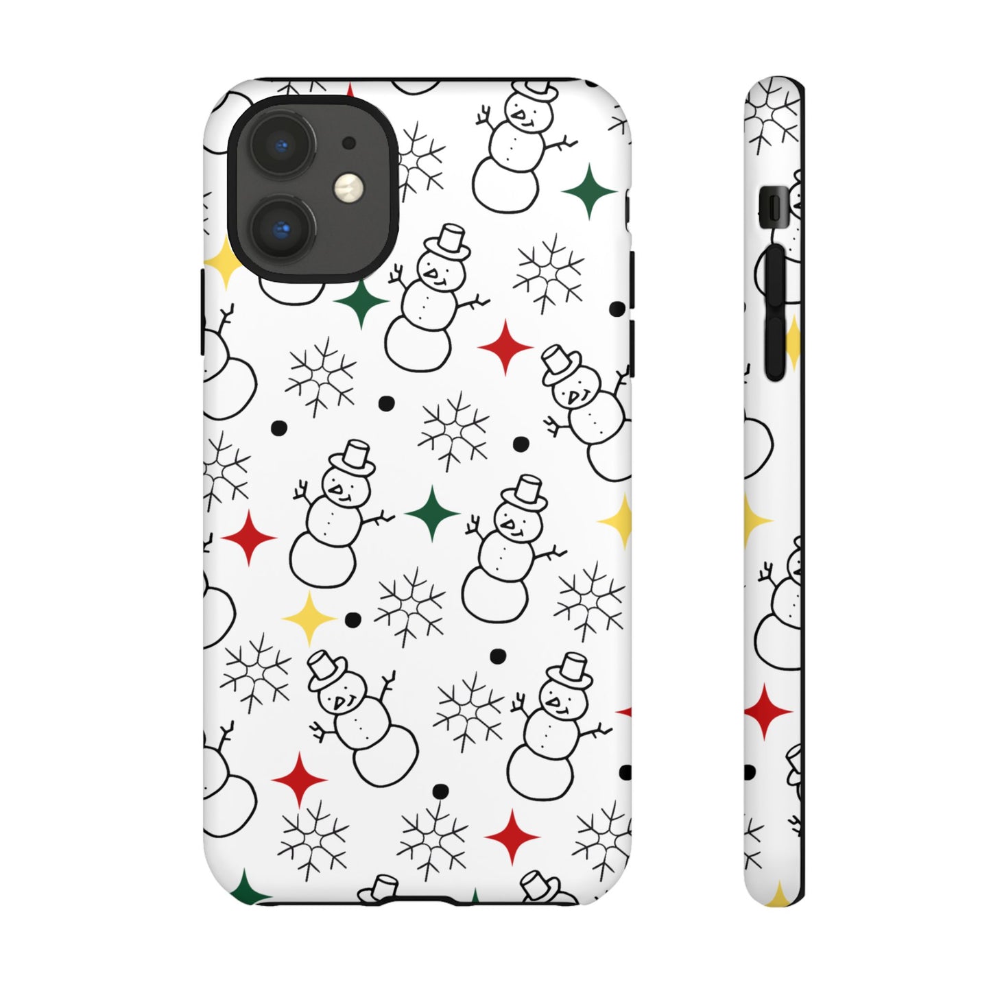 Snowy Sketches Phone Case - for Apple, Samsung, and Google Phones