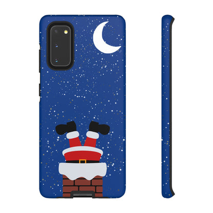 Stuck Santa Phone Case - for Apple, Samsung, and Google Phones