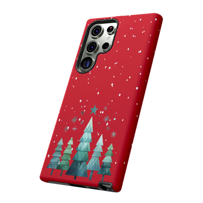 Christmas Pines Phone Case - for Apple, Samsung, and Google Phones