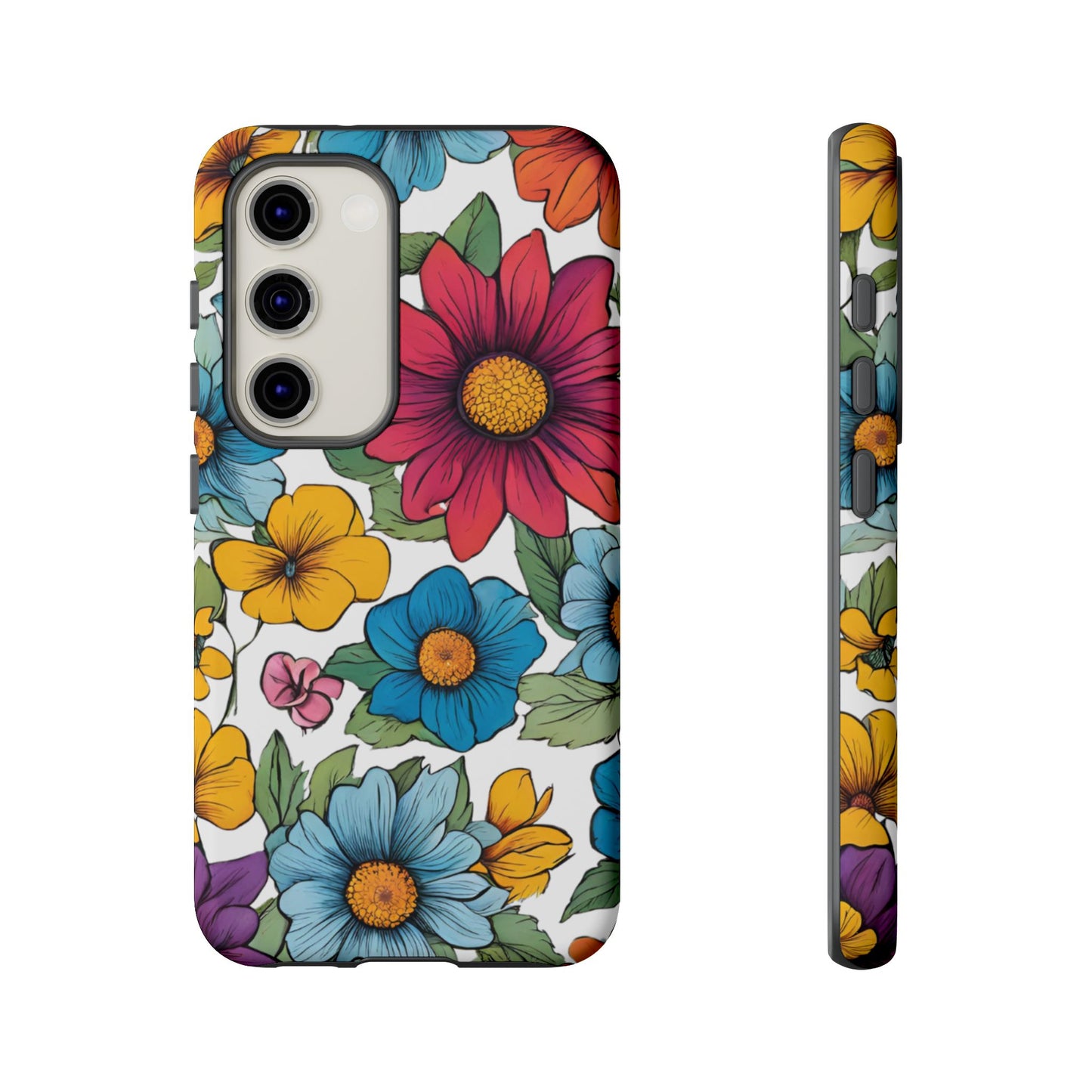 Floral Phone Case - for Apple, Samsung, and Google Phones