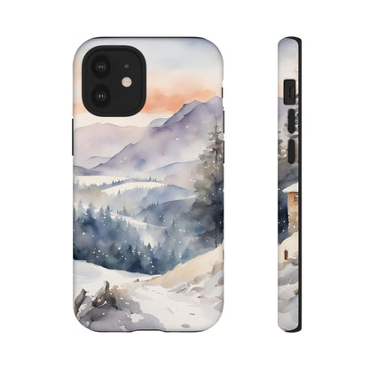 Winter Snowscape Phone Case - for Apple, Samsung, and Google Phones