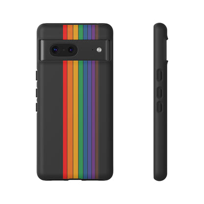 Rainbow Stripe Phone Case - for Apple, Samsung, and Google Phones