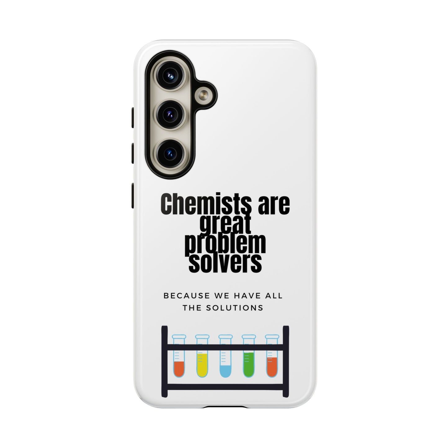 Funny Chemist Phone Case - for Apple, Samsung, and Google Phones