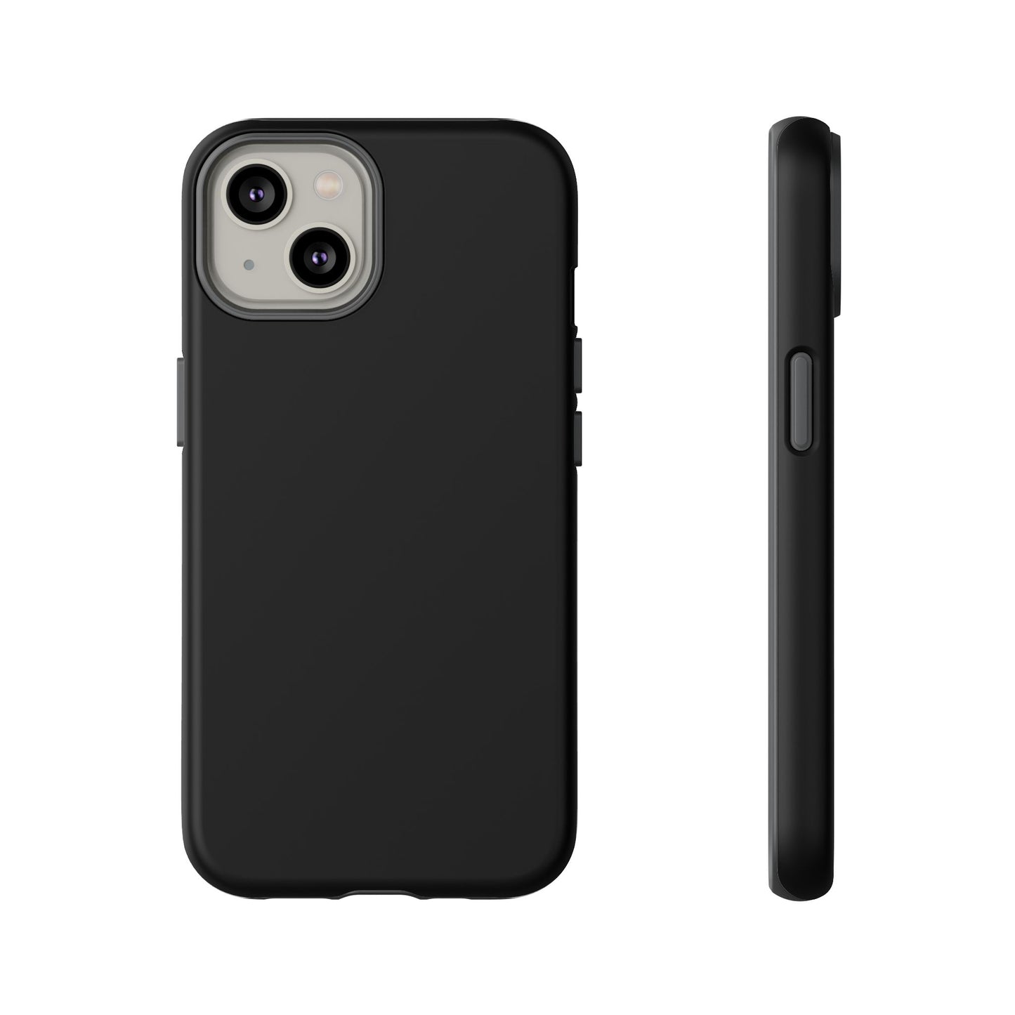 Black Phone Case - for Apple, Samsung, and Google Phones