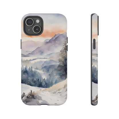 Winter Snowscape Phone Case - for Apple, Samsung, and Google Phones