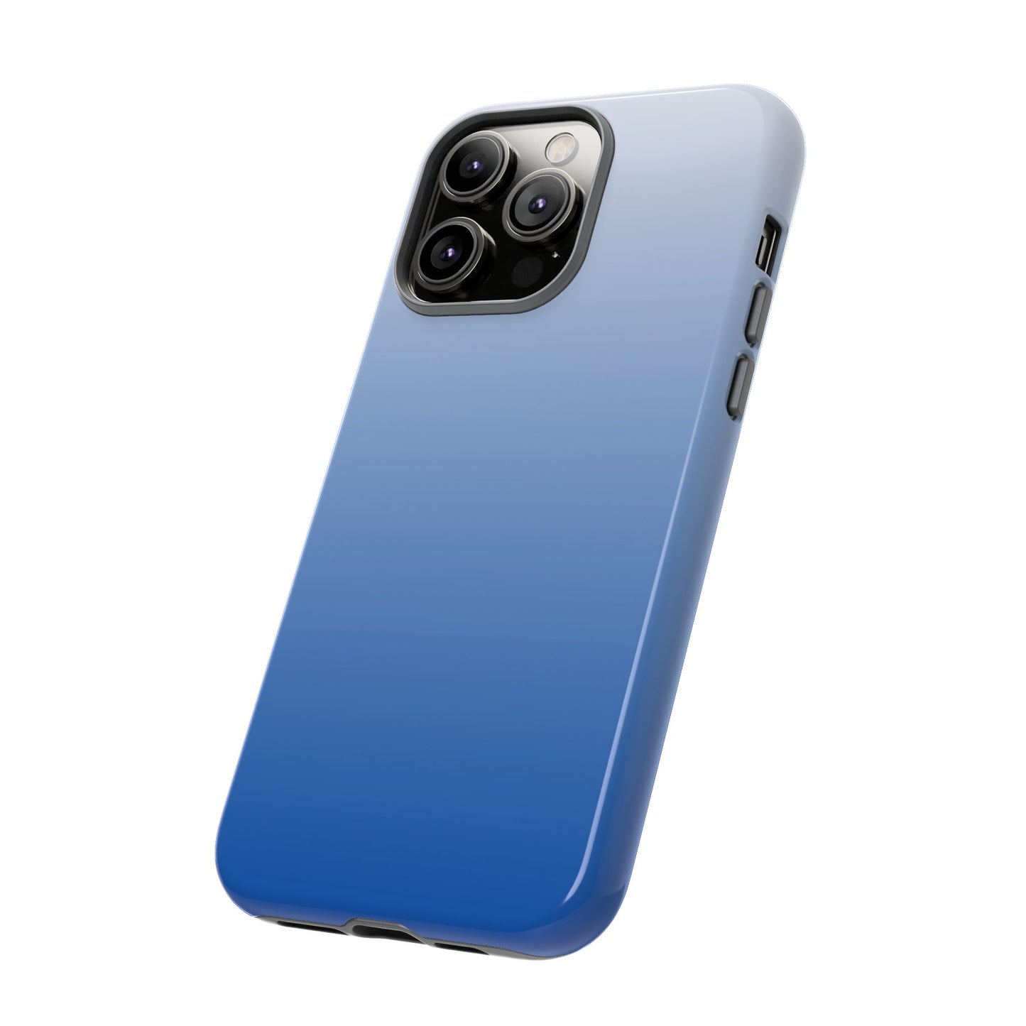 Ombre Blue and White Phone Case - for Apple, Samsung, and Google Phones