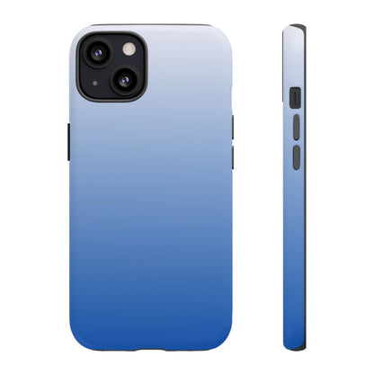 Ombre Blue and White Phone Case - for Apple, Samsung, and Google Phones