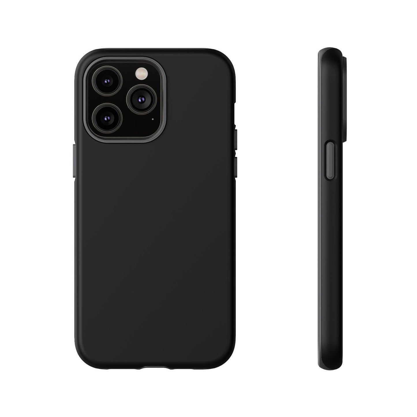 Black Phone Case - for Apple, Samsung, and Google Phones