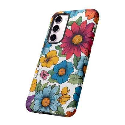 Floral Phone Case - for Apple, Samsung, and Google Phones