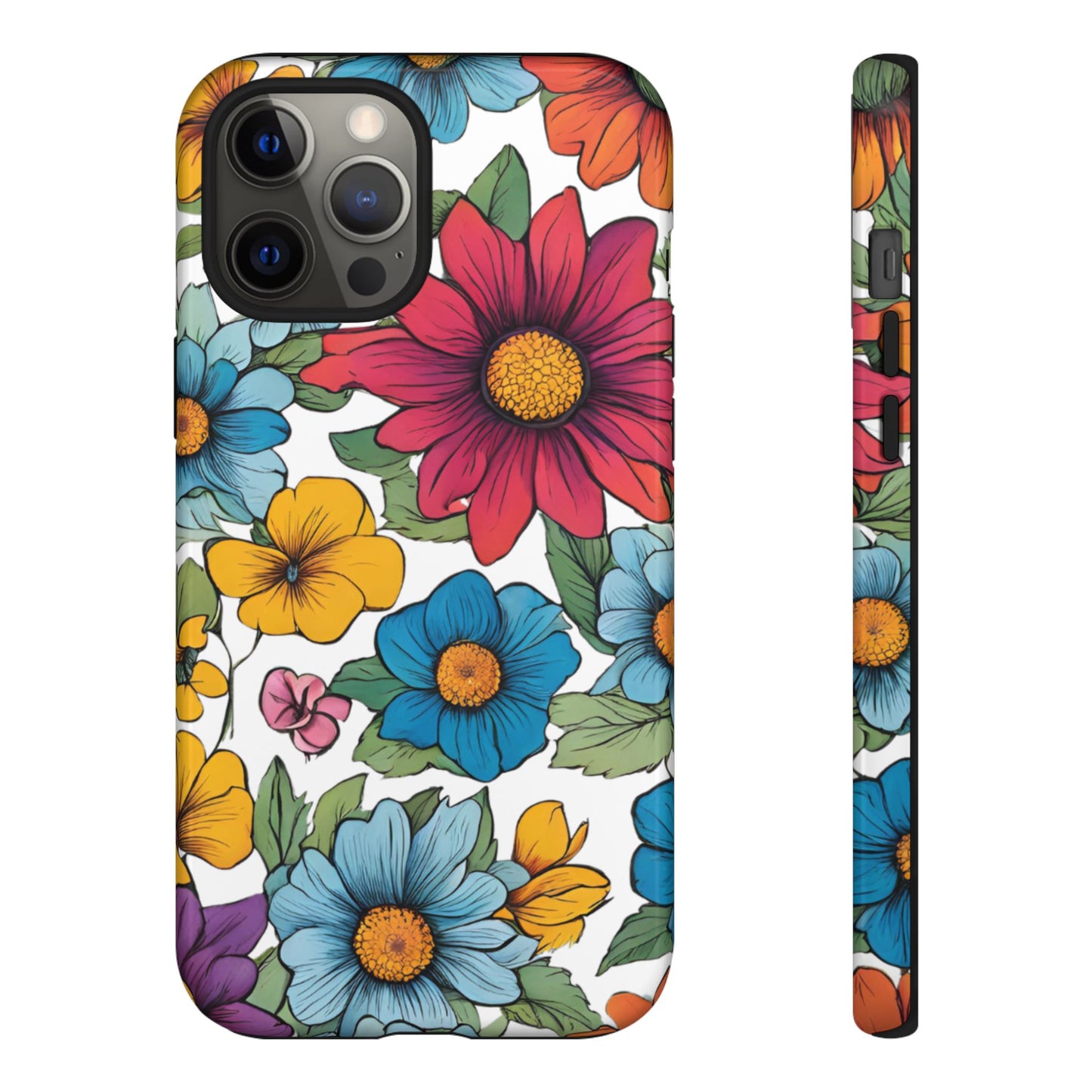 Floral Phone Case - for Apple, Samsung, and Google Phones