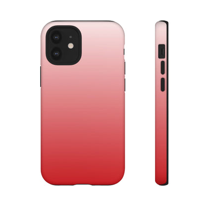 Ombre Crimson and Cream Phone Case - for Apple, Samsung, and Google Phones