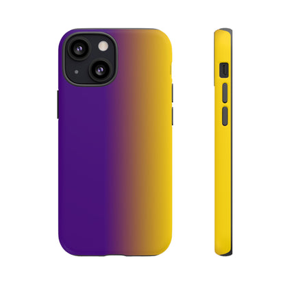 Ombre Purple and Gold Phone Case - for Apple, Samsung, and Google Phones