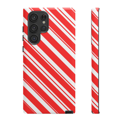 Candy Cane Phone Case - for Apple, Samsung, and Google Phones