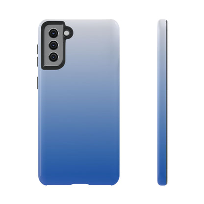 Ombre Blue and White Phone Case - for Apple, Samsung, and Google Phones