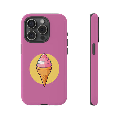 Ice Cream Cone Phone Case - for Apple, Samsung, and Google Phones