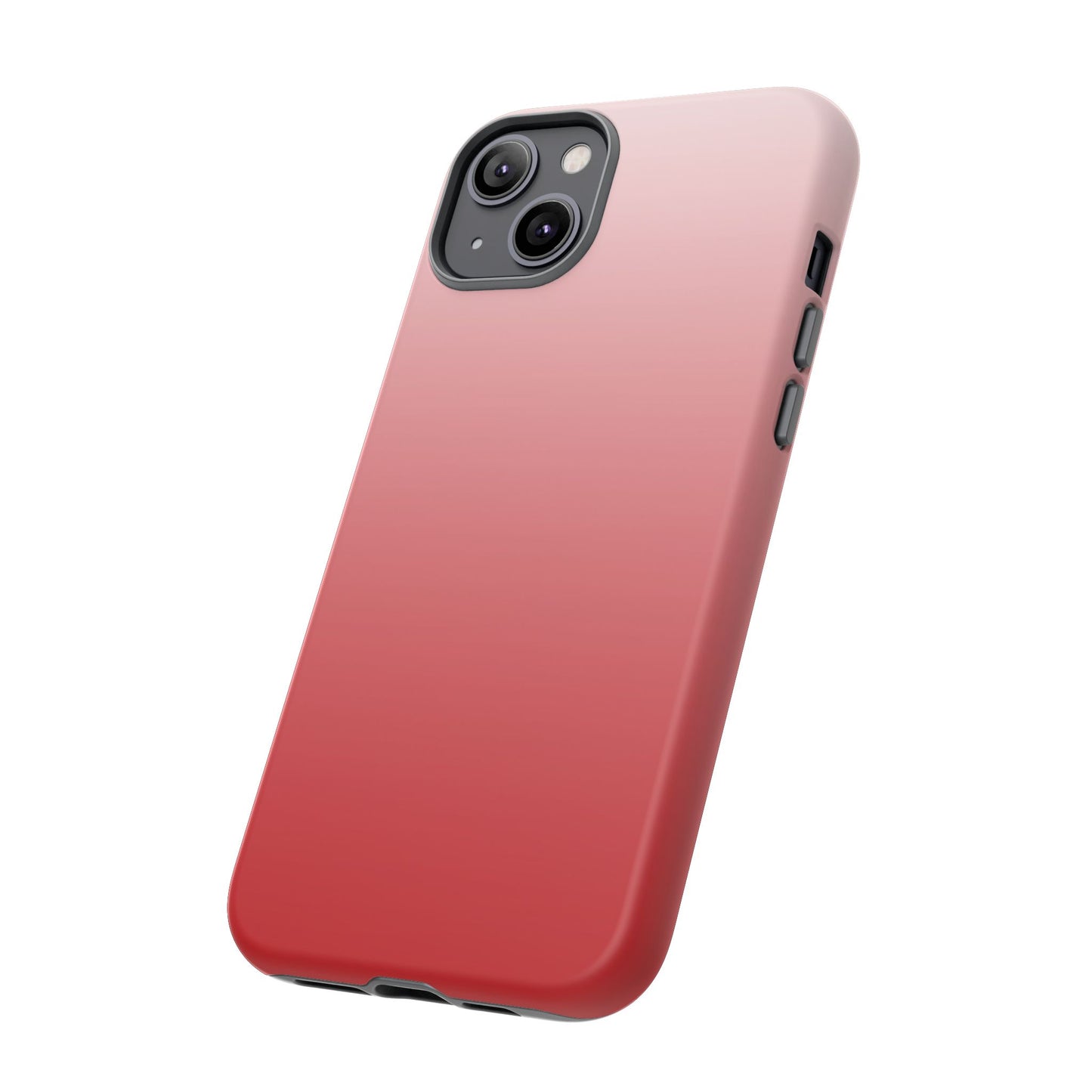 Ombre Crimson and Cream Phone Case - for Apple, Samsung, and Google Phones