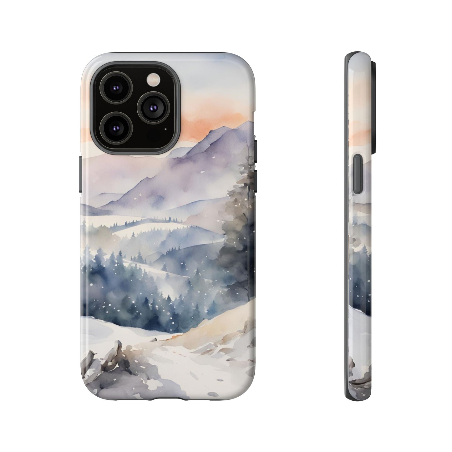 Winter Snowscape Phone Case - for Apple, Samsung, and Google Phones