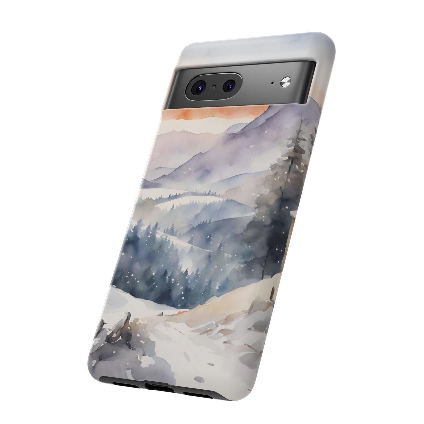 Winter Snowscape Phone Case - for Apple, Samsung, and Google Phones