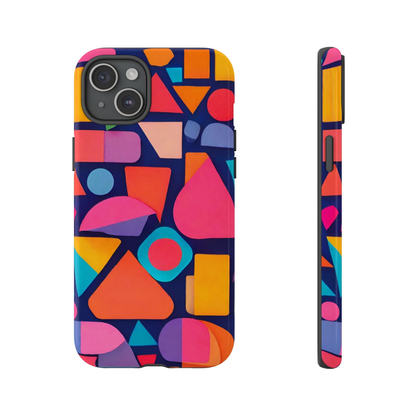 Abstract Geometric Shapes Phone Case - for Apple, Samsung, and Google Phones