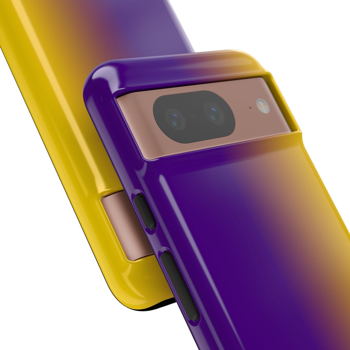 Ombre Purple and Gold Phone Case - for Apple, Samsung, and Google Phones