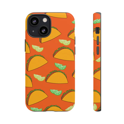 Tacos and Lime Phone Case - for Apple, Samsung, and Google Phones