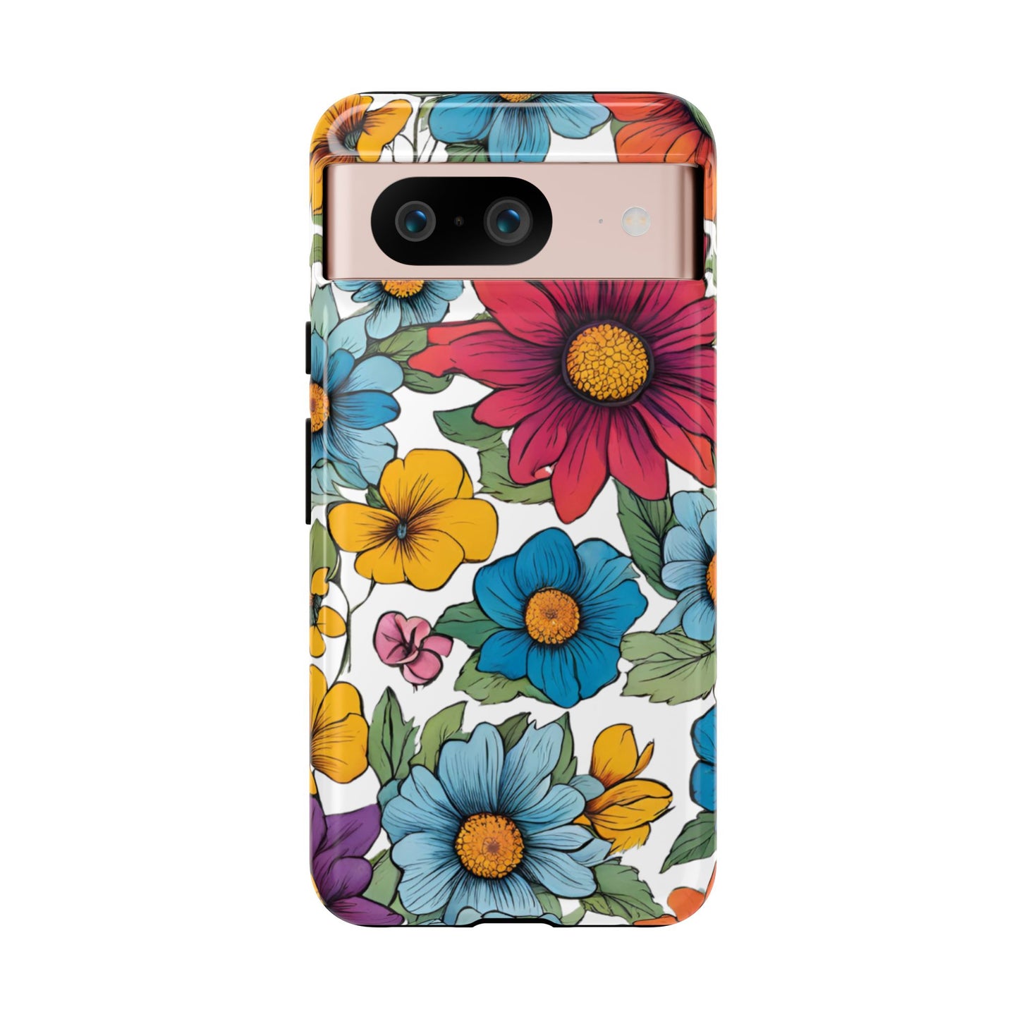 Floral Phone Case - for Apple, Samsung, and Google Phones