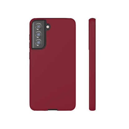 Burgundy Phone Case - for Apple, Samsung, and Google Phones