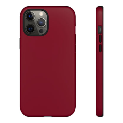 Burgundy Phone Case - for Apple, Samsung, and Google Phones