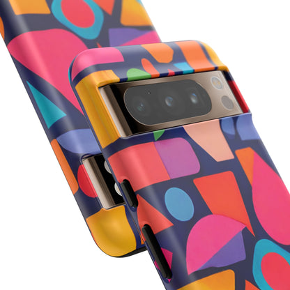 Abstract Geometric Shapes Phone Case - for Apple, Samsung, and Google Phones