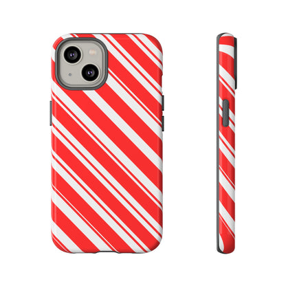 Candy Cane Phone Case - for Apple, Samsung, and Google Phones