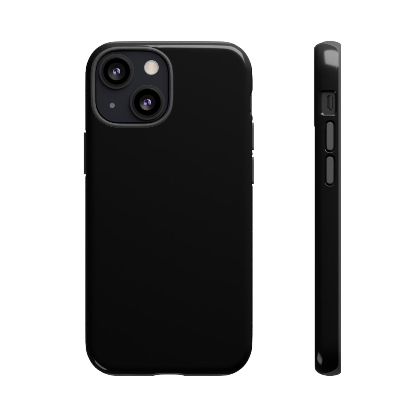 Black Phone Case - for Apple, Samsung, and Google Phones